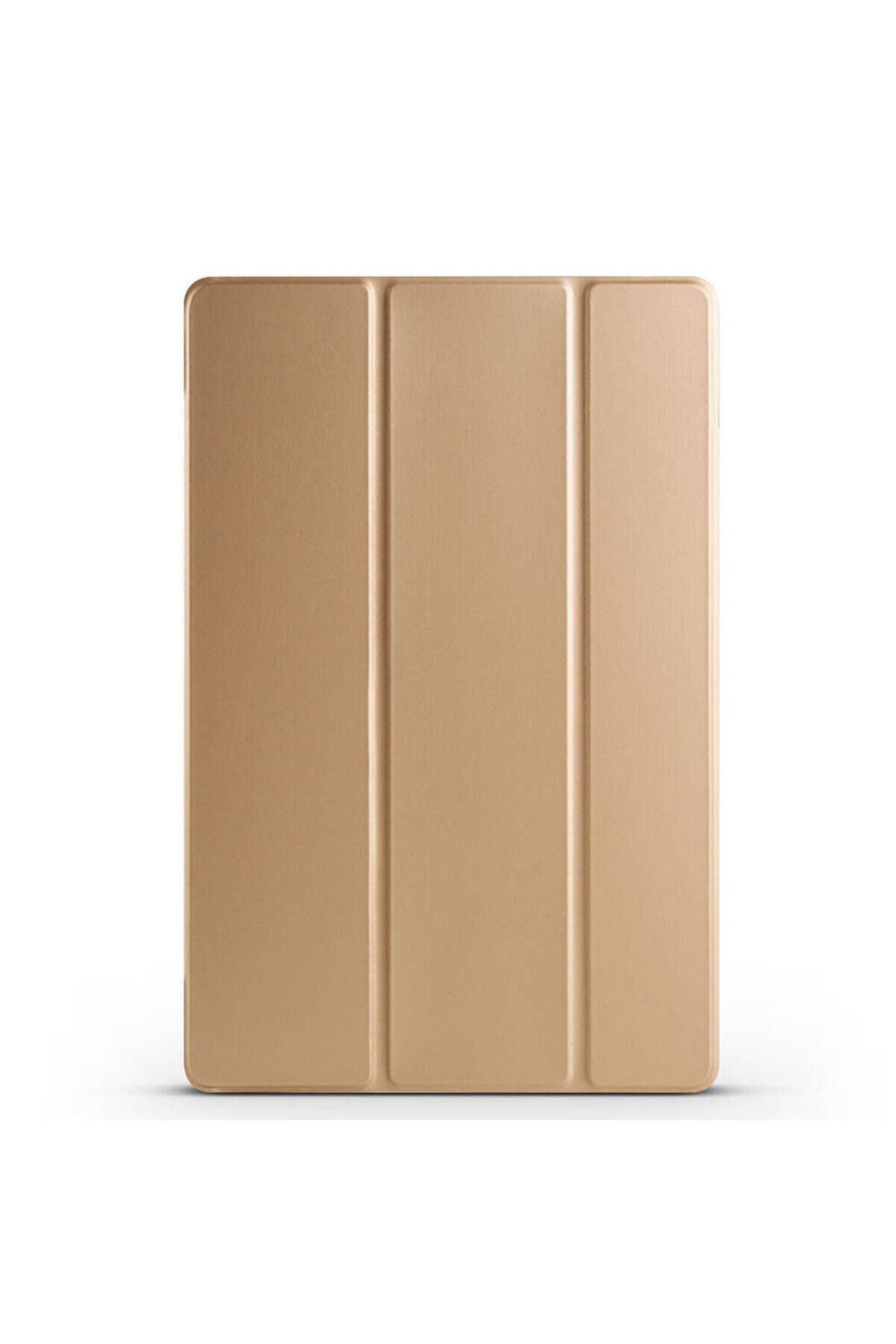 Galaxy Tab S9 FE Plus Uyumlu BSAY Smart Cover Standlı 1-1 Kılıf-Pembe Gold