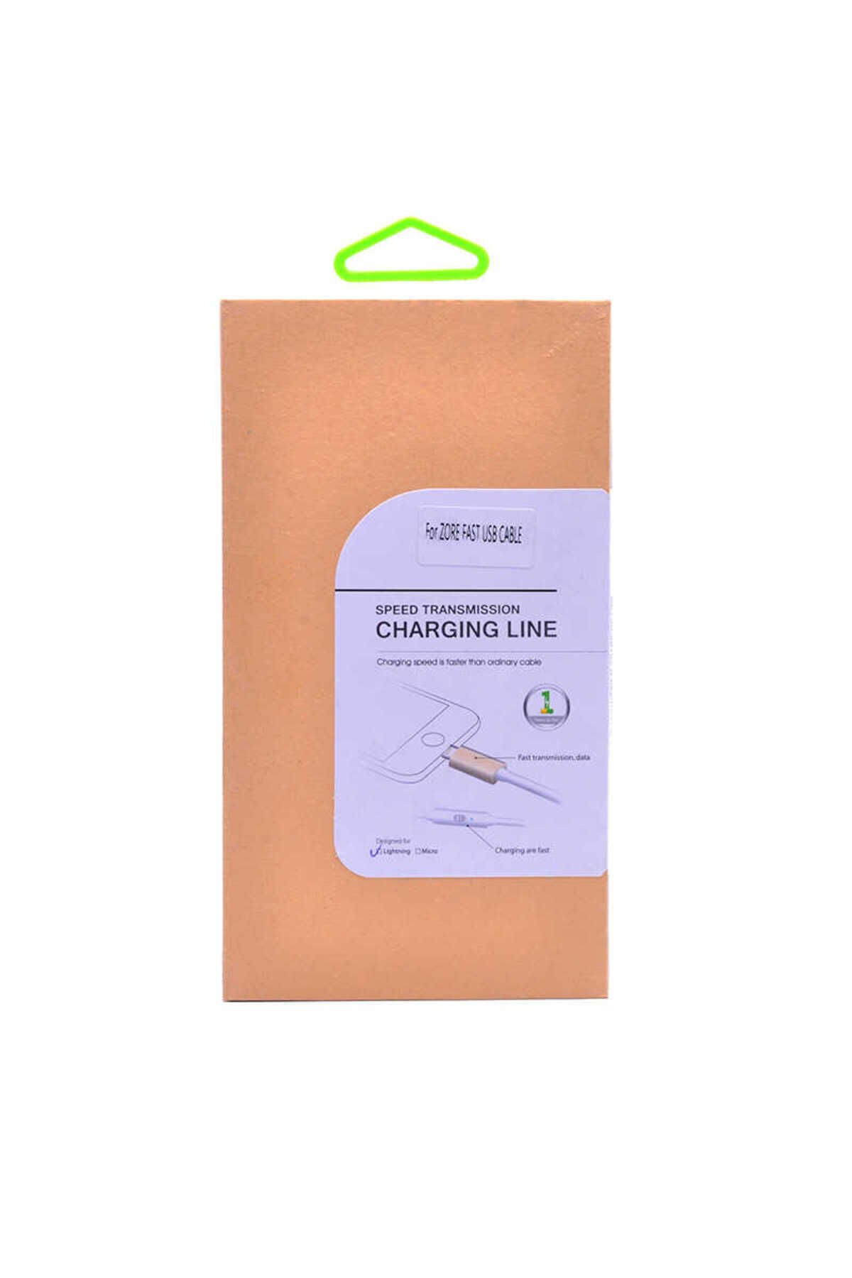 Beyaz Lightning Hızlı Şarj Kablo-BSAY Beyaz