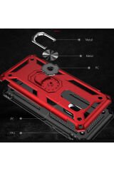 Galaxy S9 Plus Kılıf GZST Vega Kapak - Rose Gold Rose Gold