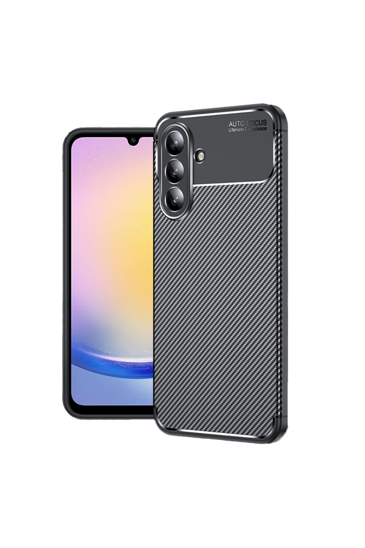 Galaxy A26 Kılıf SBT Negro Silikon Kapak - Lacivert Lila