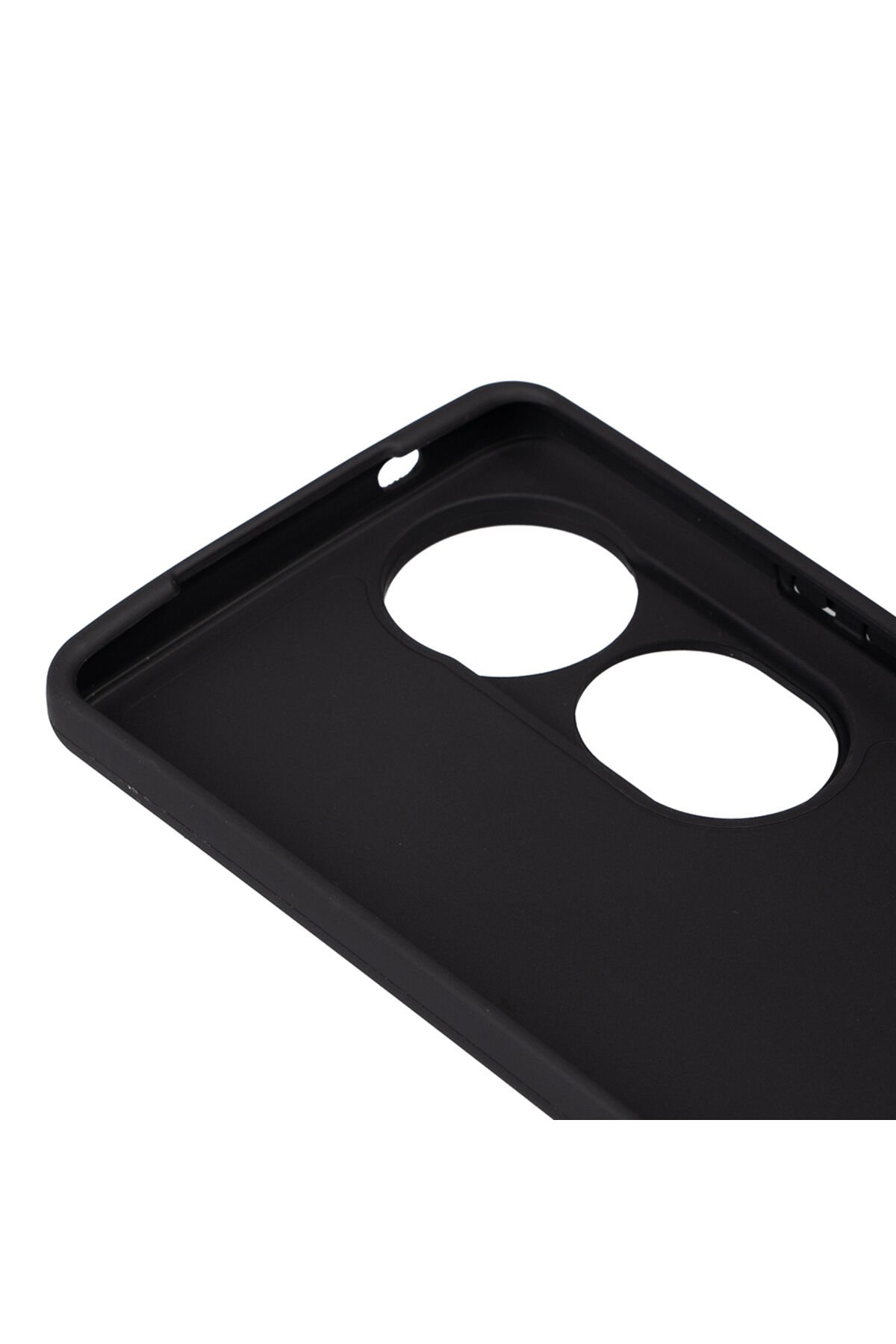 Vivo V40 5G Uyumlu Kılıf GZST Biye Silikon-Siyah Siyah