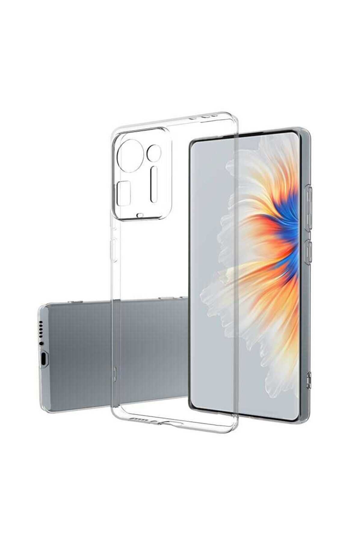 Mi Mix 4 Kılıf BSAY Süper Silikon Kapak - Renksiz Renksiz