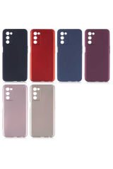 A55 5G Kılıf GZST Premier Silikon Kapak - Kırmızı Kırmızı