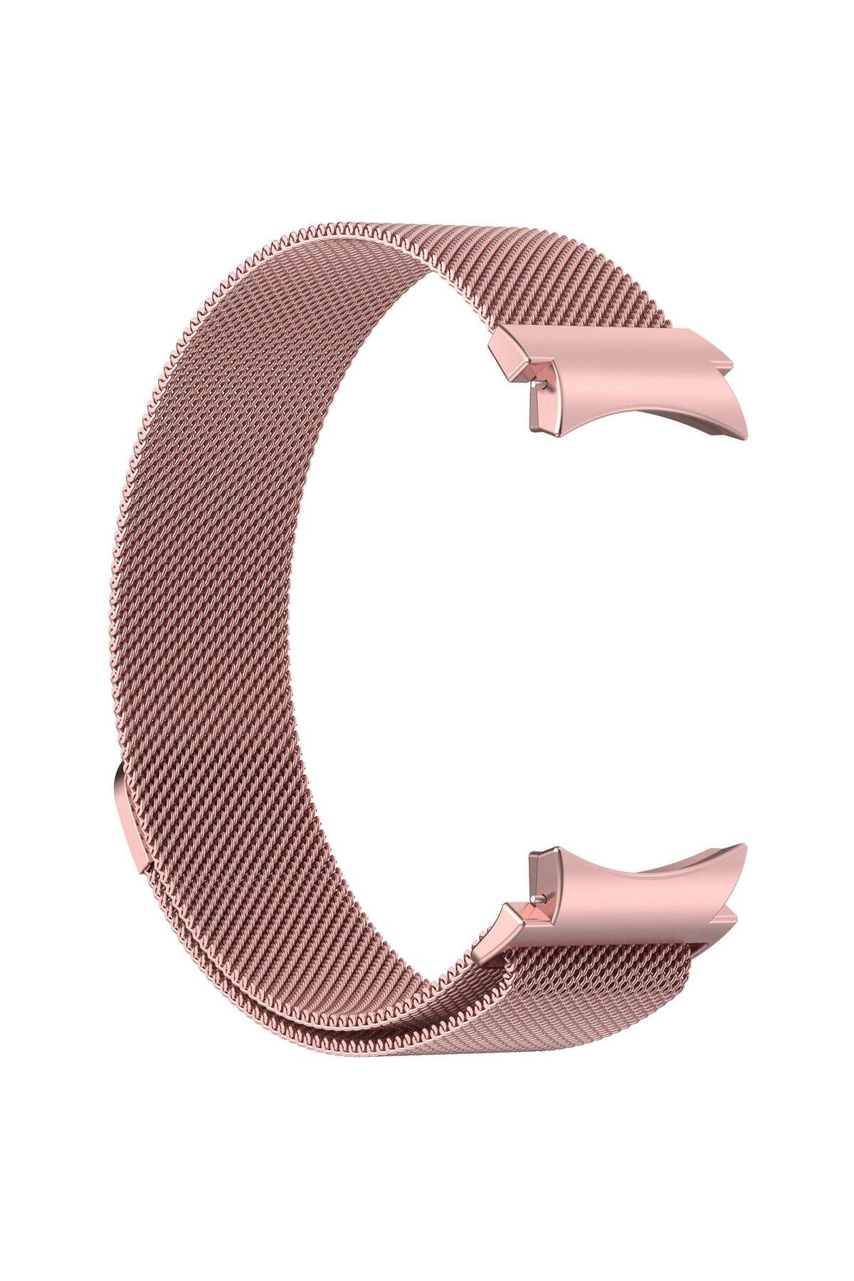 Galaxy Watch 6 Classic 43mm Uyumlu KRD-01 Metal BSAY Kordon-Pembe Pembe