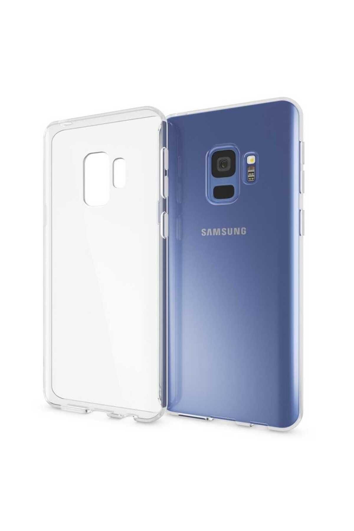 Galaxy S9 Kılıf BSAY Süper Silikon Kapak - Renksiz Renksiz