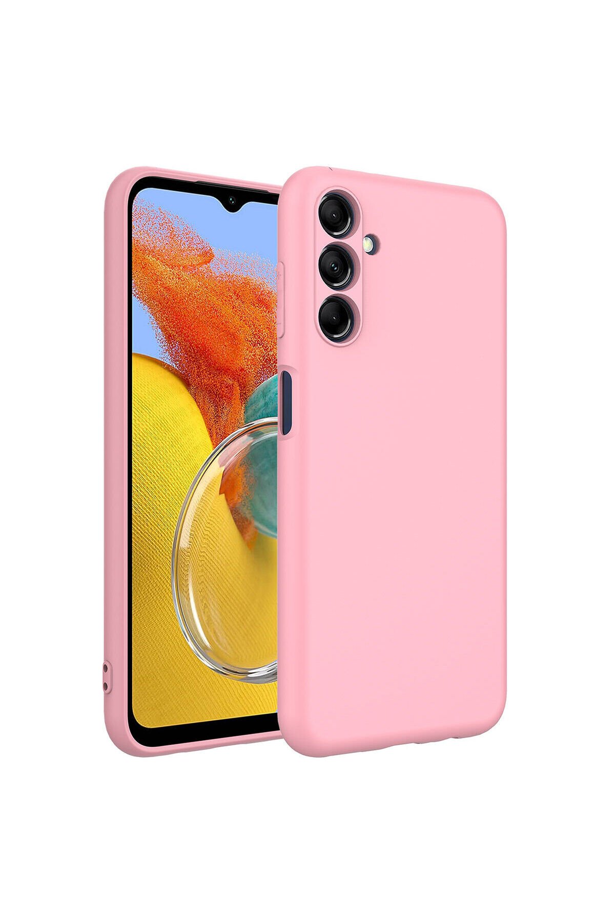 Galaxy M14 Kılıf ANKY Mara Lansman Kapak - Pembe Pembe