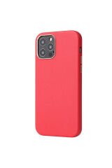 iPhone 12 Pro Uyumlu BSAY Eyzi Kılıf-Kırmızı