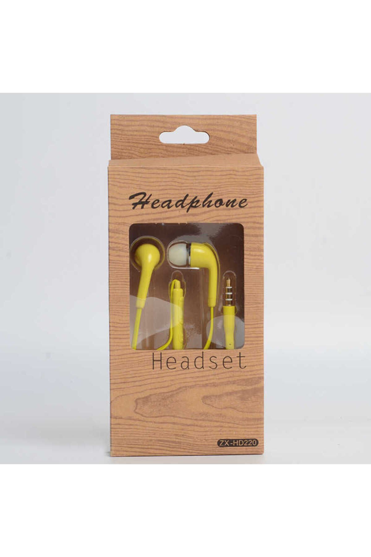 ZX-HD220 3.5mm Kulaklık - Beyaz Sarı