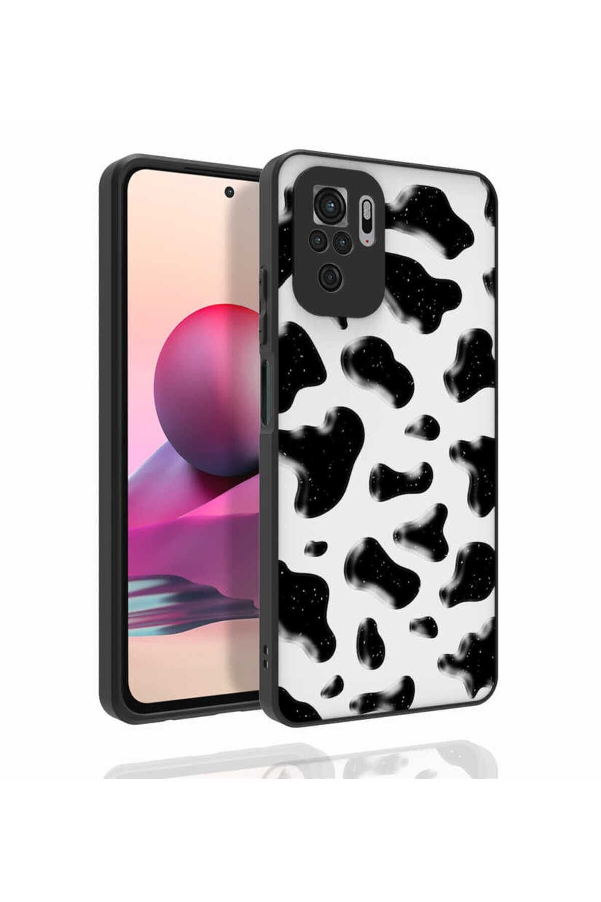 Poco M5S Kılıf Desenli Kamera Korumalı Parlak OYO Nora Kapak - NO4 No4