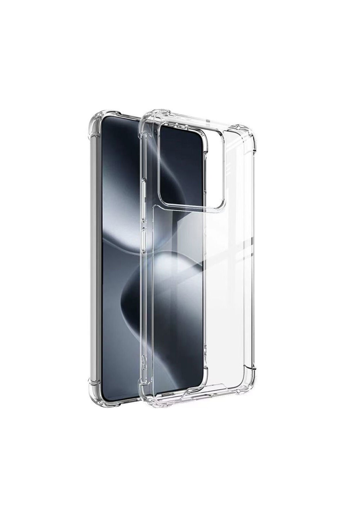 Xiaomi 14T Pro Uyumlu Kılıf MRSA Nitro Anti Shock Silikon-Şeffaf Şeffaf