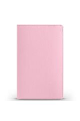 Lenovo Tab P11 11.5 (2.Nesil) TB350UF Uyumlu BSAY Dönebilen Standlı Kılıf-Siyah Pembe Koyu