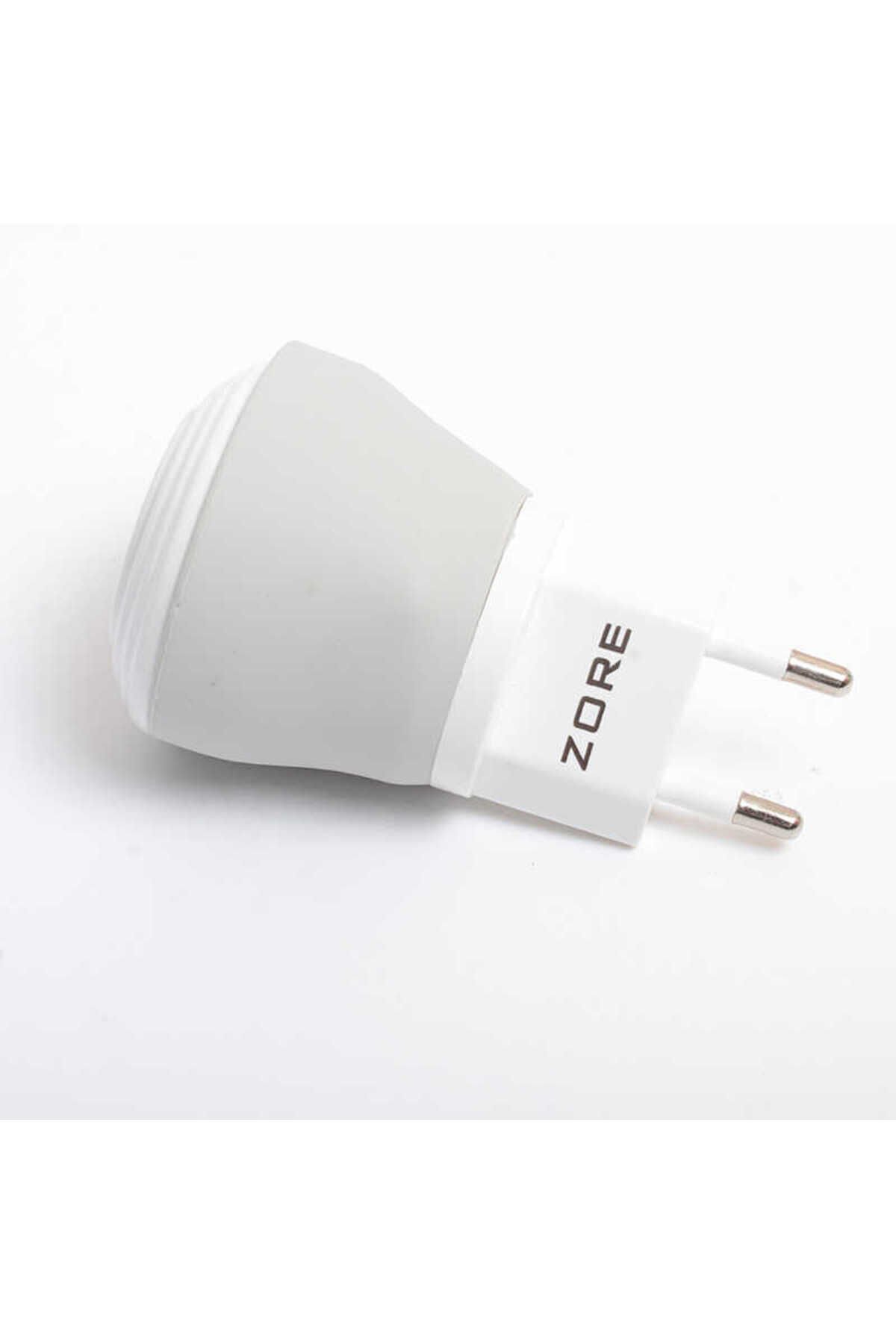 BSAY Sarmal Lightning Ev Şarj Seti - Beyaz Gri