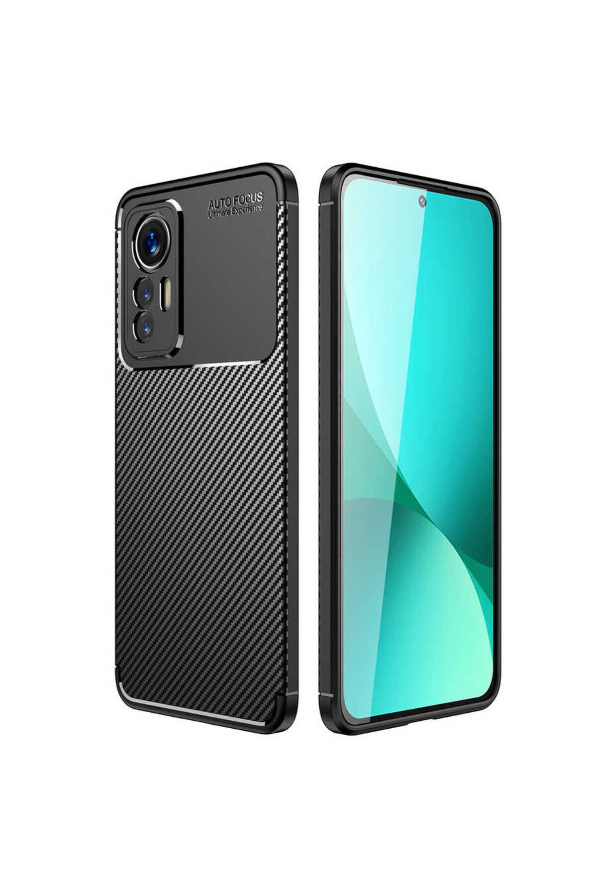 Mi 12 Lite Kılıf GZST Negro Silikon Kapak - Lacivert Lacivert