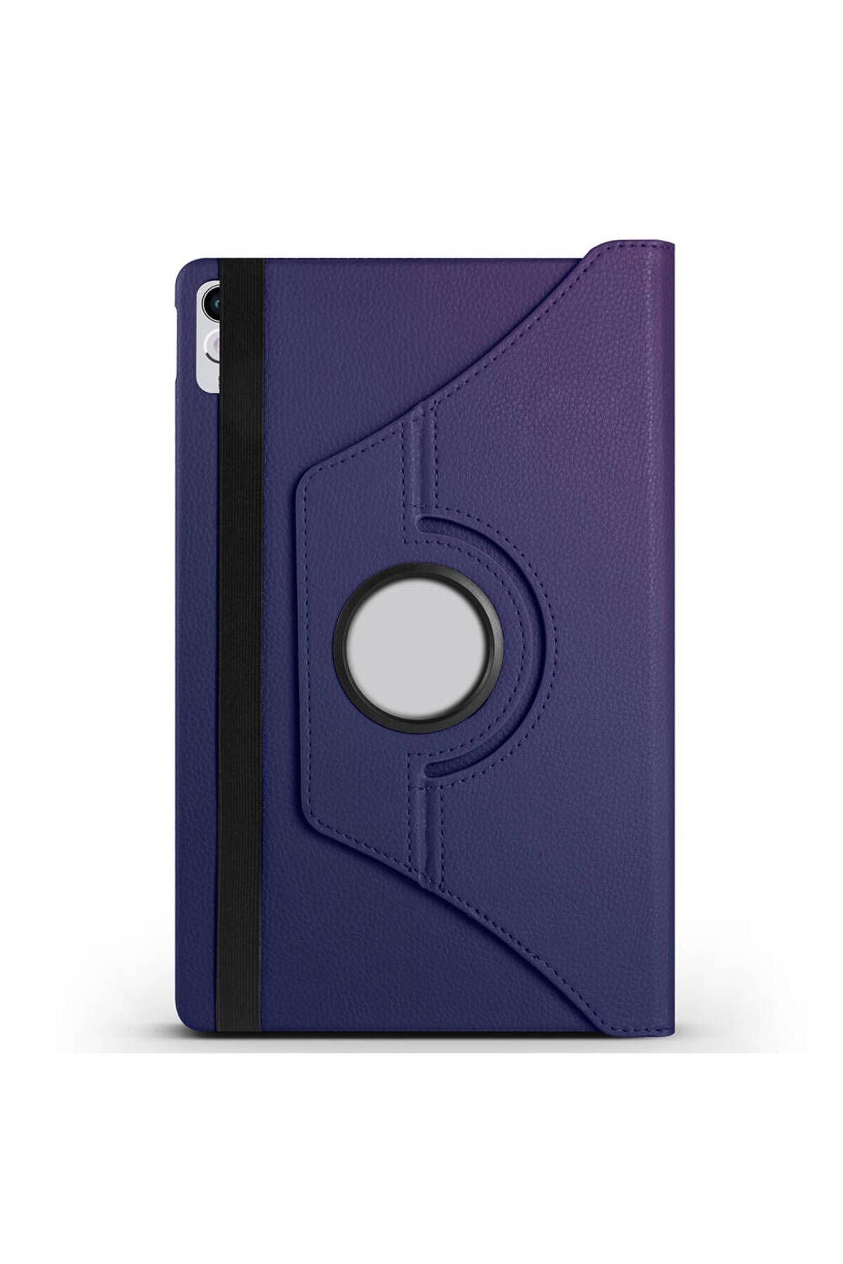 Lenovo Tab P11 11.5 (2.Nesil) TB350UF Uyumlu BSAY Dönebilen Standlı Kılıf-Siyah Lacivert