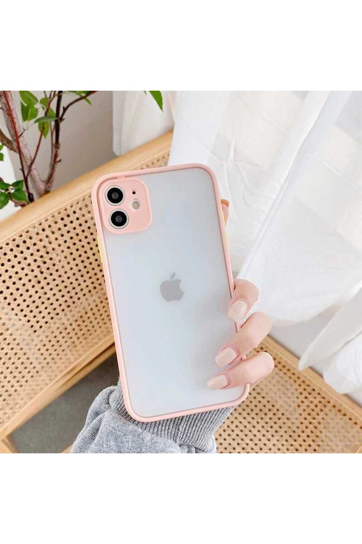 iPhone 12 Pro Max Uyumlu NXAR Hux Kılıf-Koyu Yeşil Koyu Yeşil