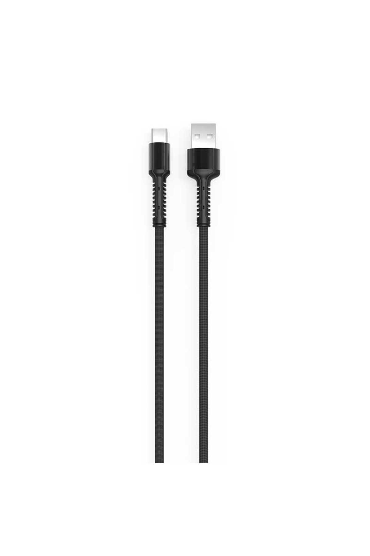 Siyah LS64 Type-C Usb Kablo-BSAY Siyah