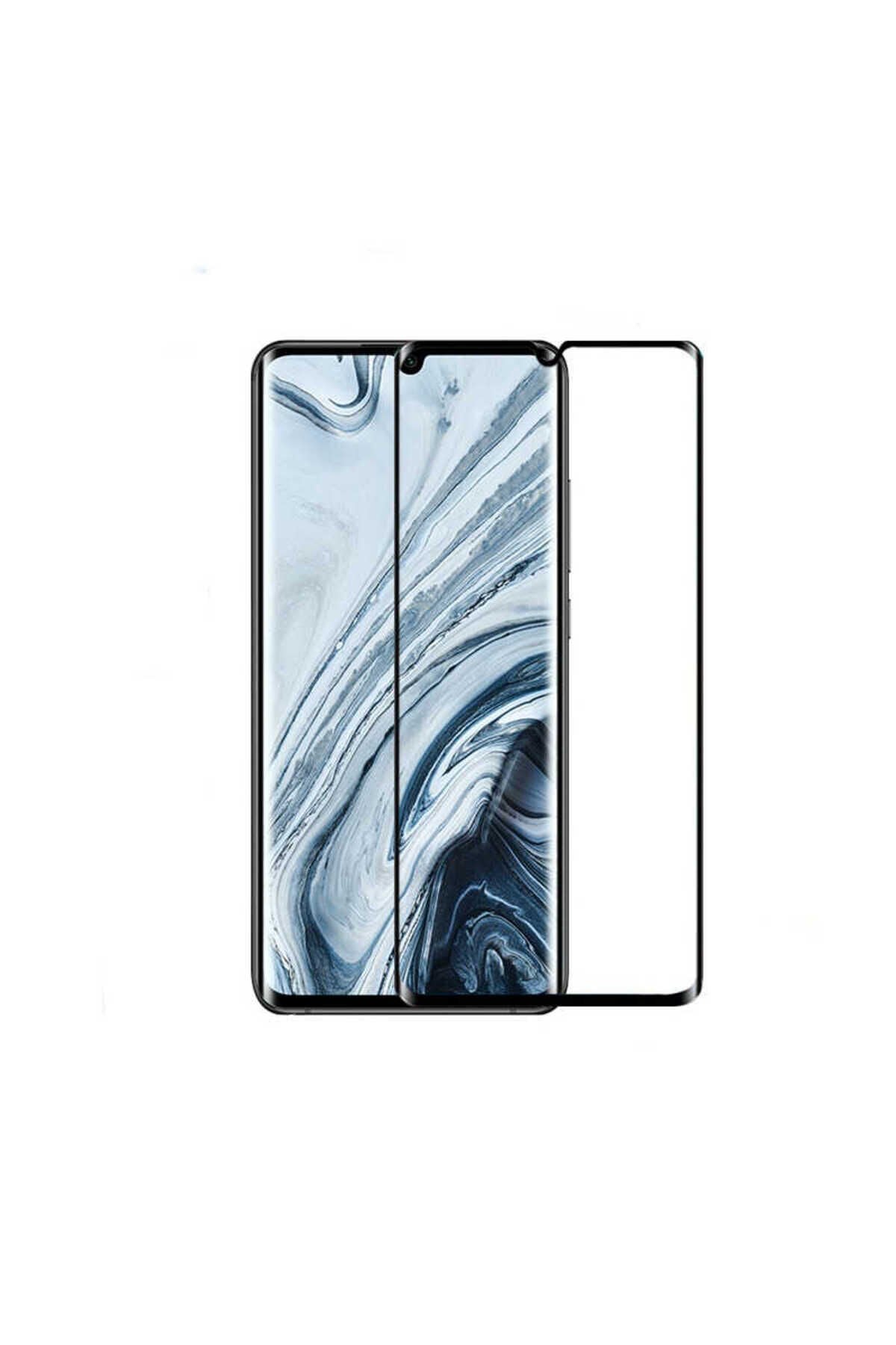 Mi Note 10 Zore Süper Pet Ekran Koruyucu Jelatin - Siyah