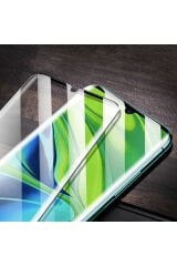 Mi Note 10 Zore Süper Pet Ekran Koruyucu Jelatin - Siyah