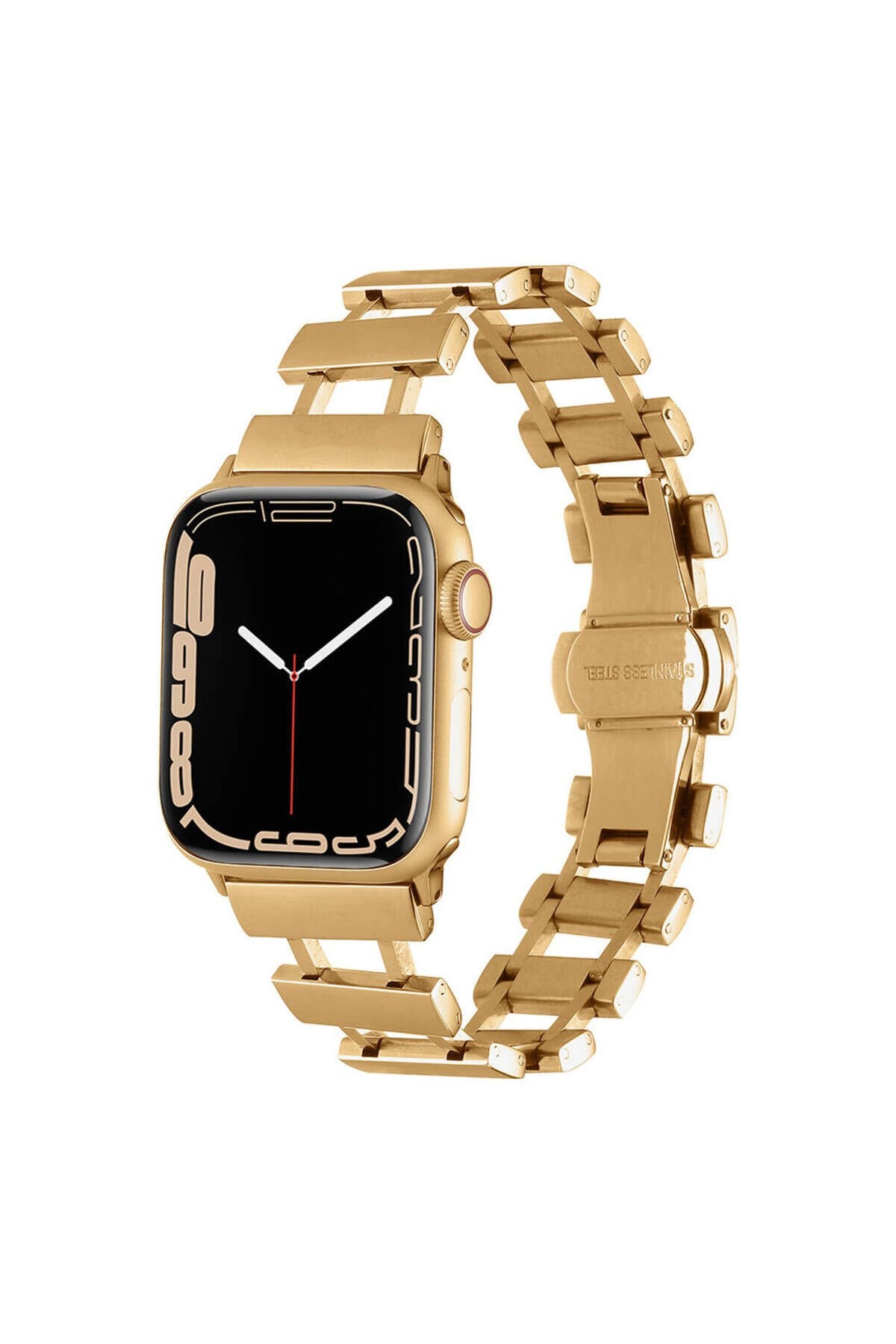 Watch Ultra 49mm ASMA- KRD-96 Metal Kordon-Rose Gold