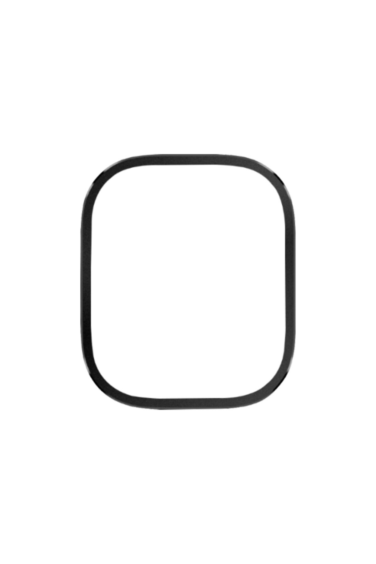 Watch Ultra 49mm BSAY Metal Kasa Koruyucu Saat Çerçevesi - Siyah Siyah