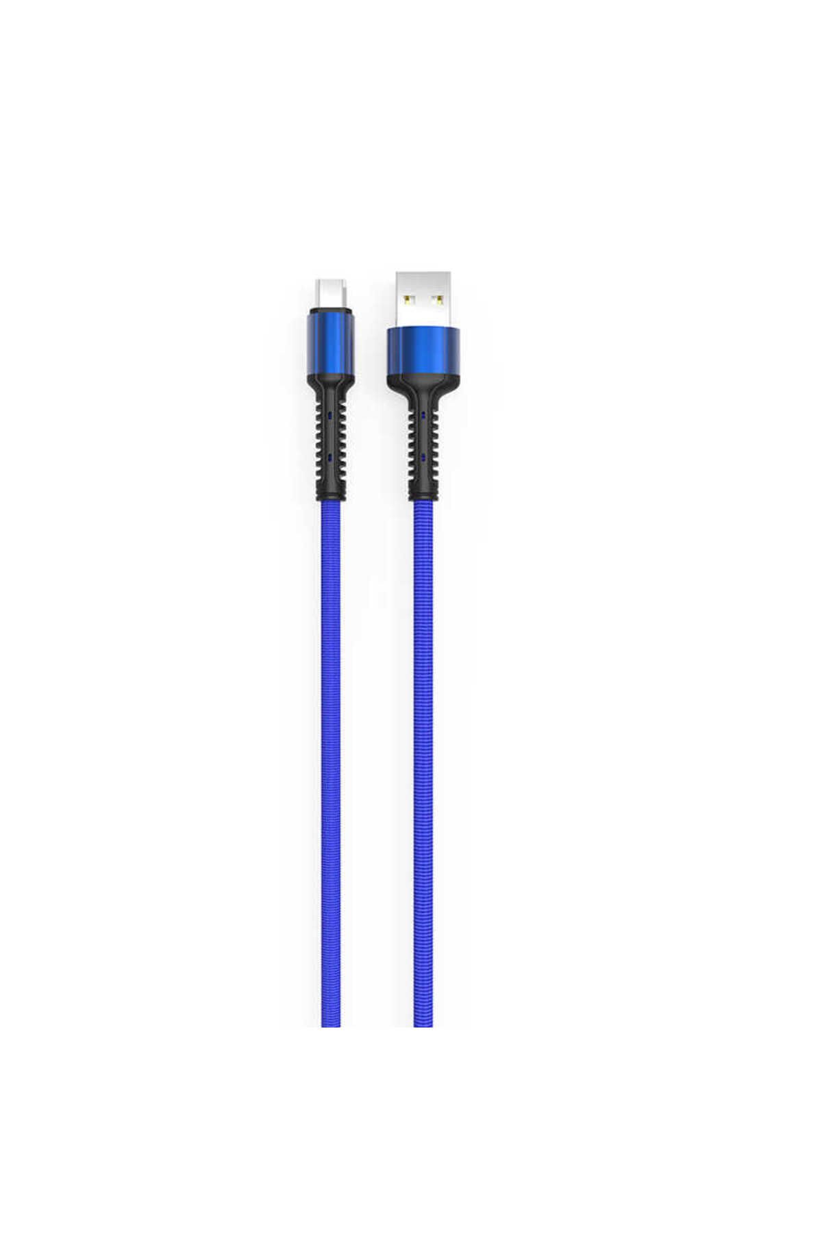 Kırmızı LS65 Micro Usb Kablo-BSAY Mavi