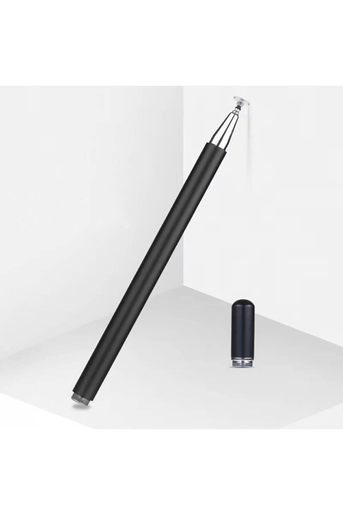 BSAY Pencil 12 Universal Dokunmatik Stylus Kalem-Siyah Siyah