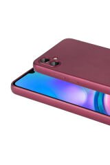 Galaxy A06 Kılıf ZPRB Premier Silikon Kapak - Mürdüm