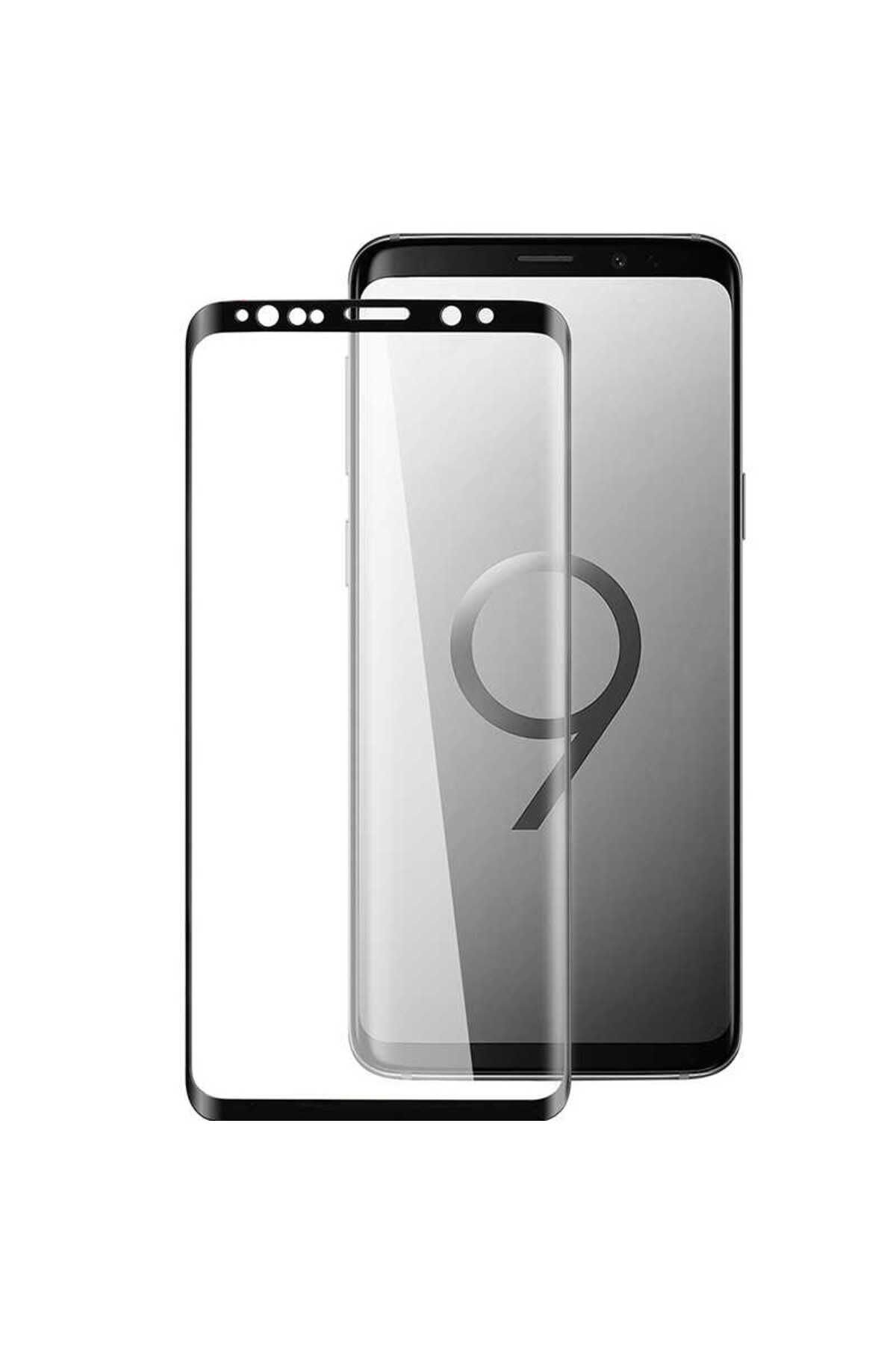 Galaxy S9 Süper Pet Ekran Koruyucu Jelatin - Siyah