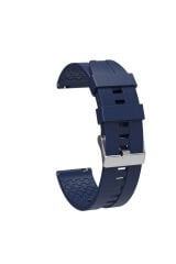 Galaxy Watch Active 2 40mm KRD-23 20mm Uyumlu BSAY Kordon-Beyaz Lacivert