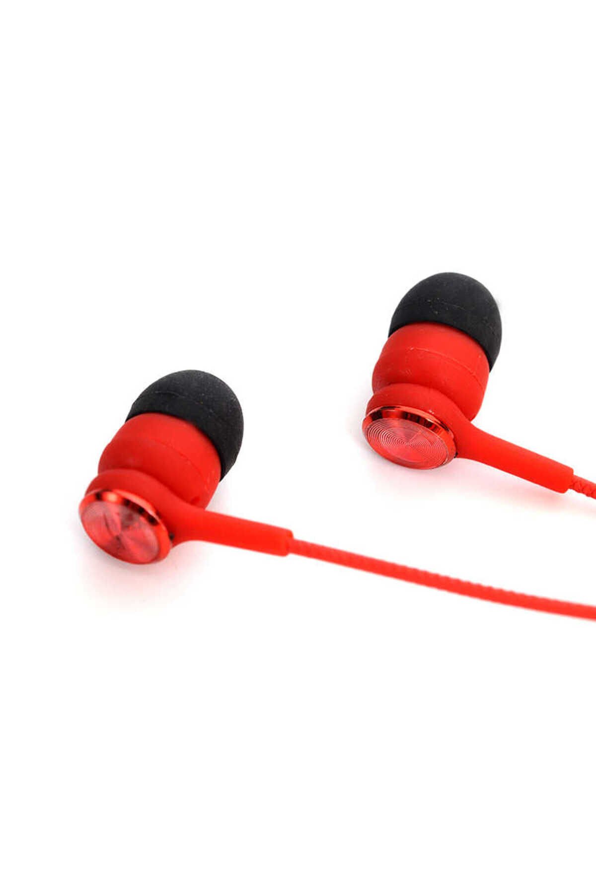 Zore ER03 3.5mm Kulaklık - Kırmızı Kırmızı