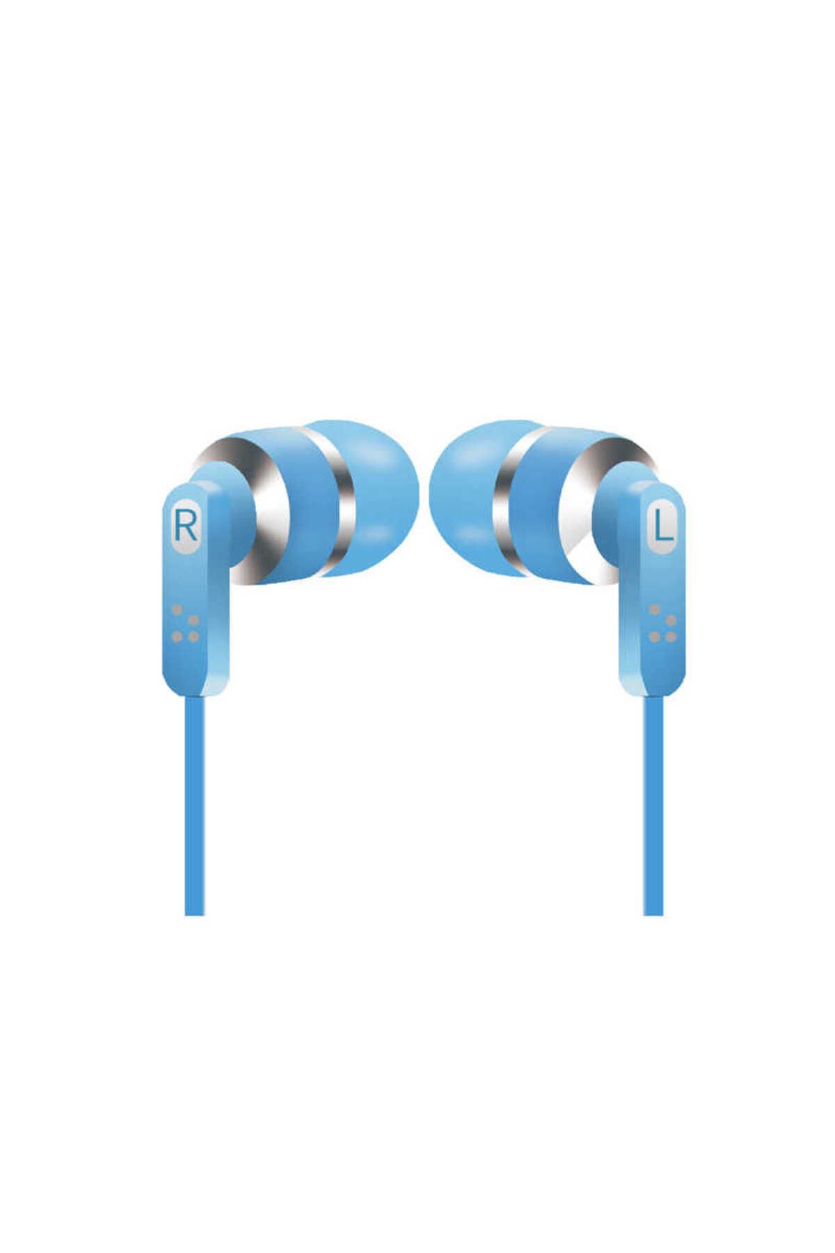 Zore ER02 3.5mm Kulaklık - Mavi Mavi