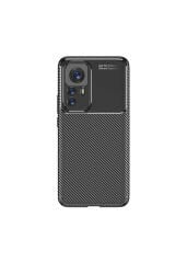 Mi 12T Kılıf STSR Negro Silikon Kapak - Siyah Siyah