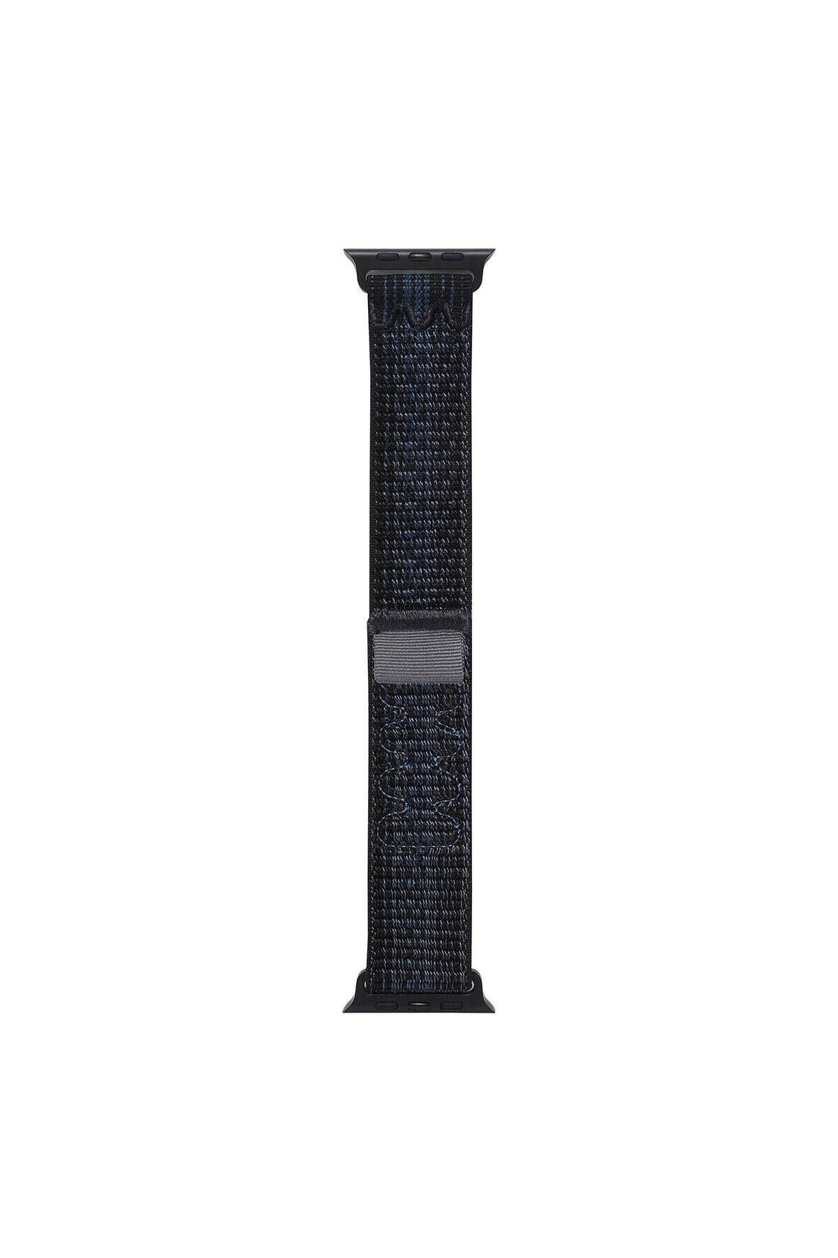 Watch 40mm Uyumlu KRD-91 Hasır Kordon Strap Kayış BSAY- Siyah Siyah