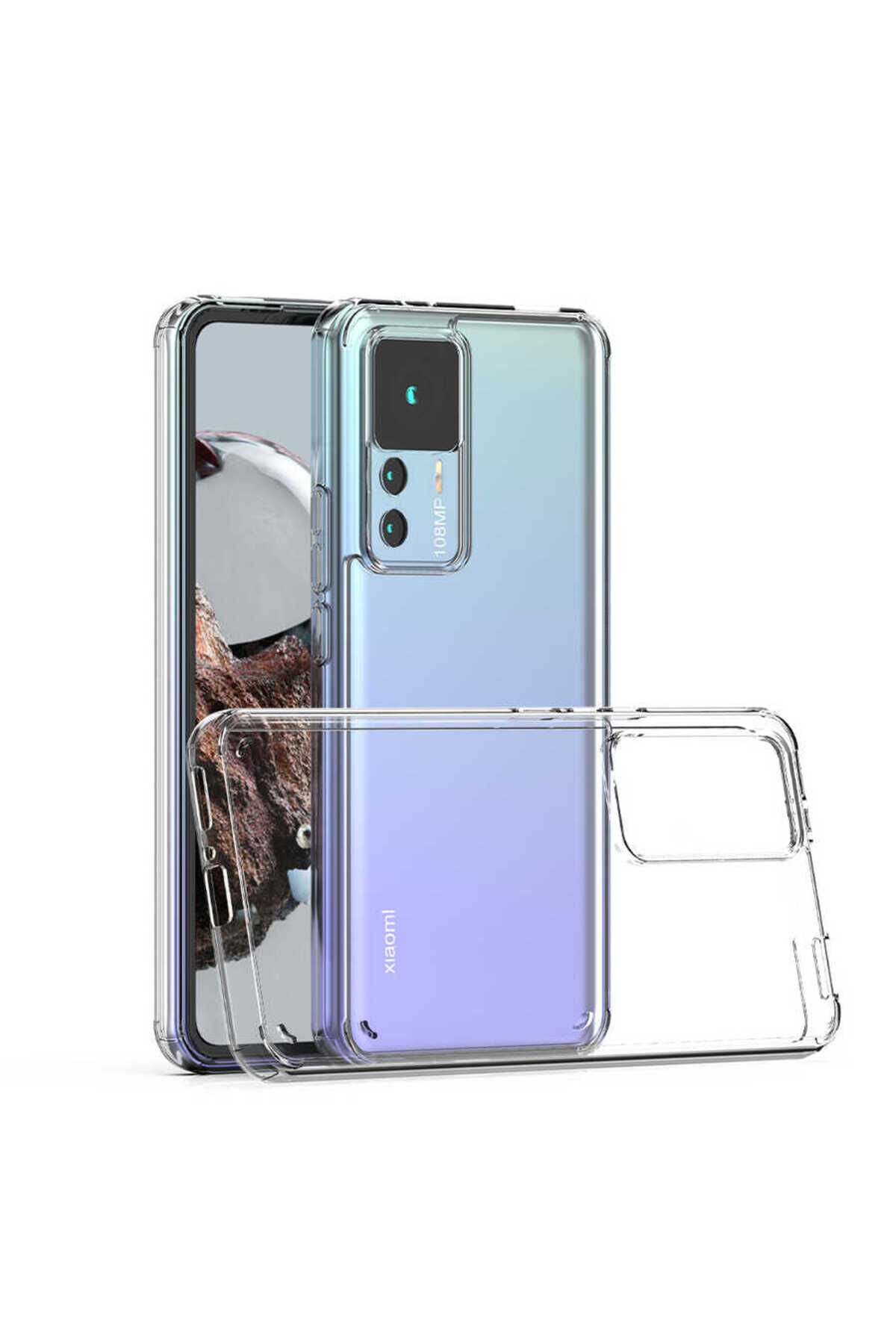 Mi 12T Pro Kılıf BSAY Coss Kapak - Renksiz Renksiz