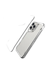 iPhone 16 Pro Kılıf ZPRB T-Max Kapak - Şeffaf Şeffaf