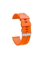 Gear S2 KRD-23 20mm Uyumlu BSAY Kordon-Turuncu Turuncu