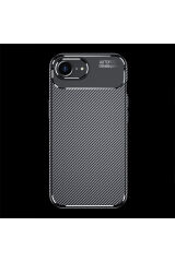 iPhone 17E Kılıf BSAY Negro Silikon Kapak - Siyah