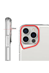 iPhone 16 Pro Max Kılıf Zore T-Max Kapak - Şeffaf Şeffaf
