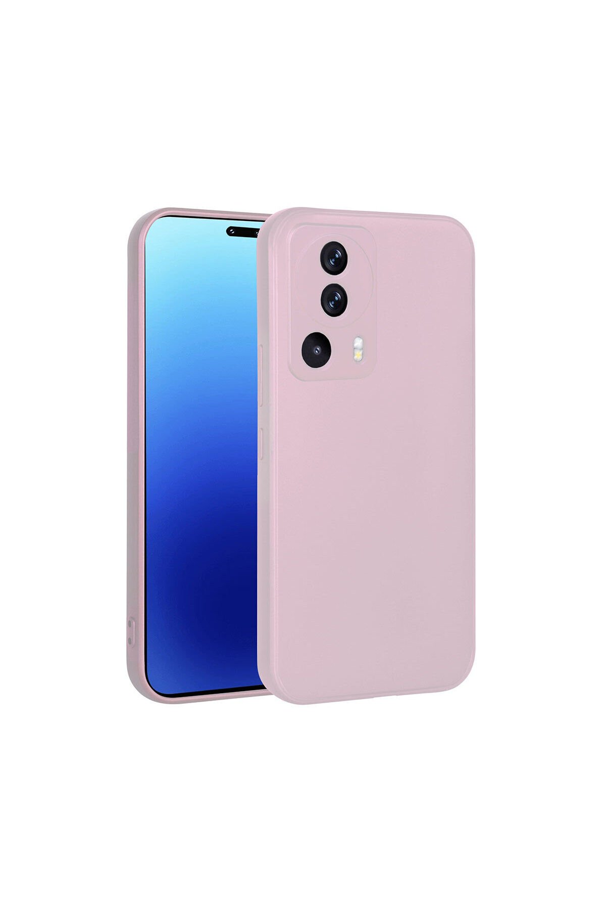 Mi 13 Lite Kılıf BSAY Premier Silikon Kapak - Rose Gold Rose Gold