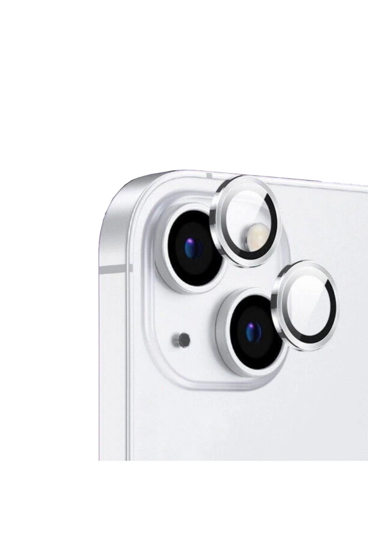 iPhone 14 Uyumlu BSAY CL-12 Premium Safir Parmak İzi Bırakmayan Anti-RefCLOive Kamera CLO Kor