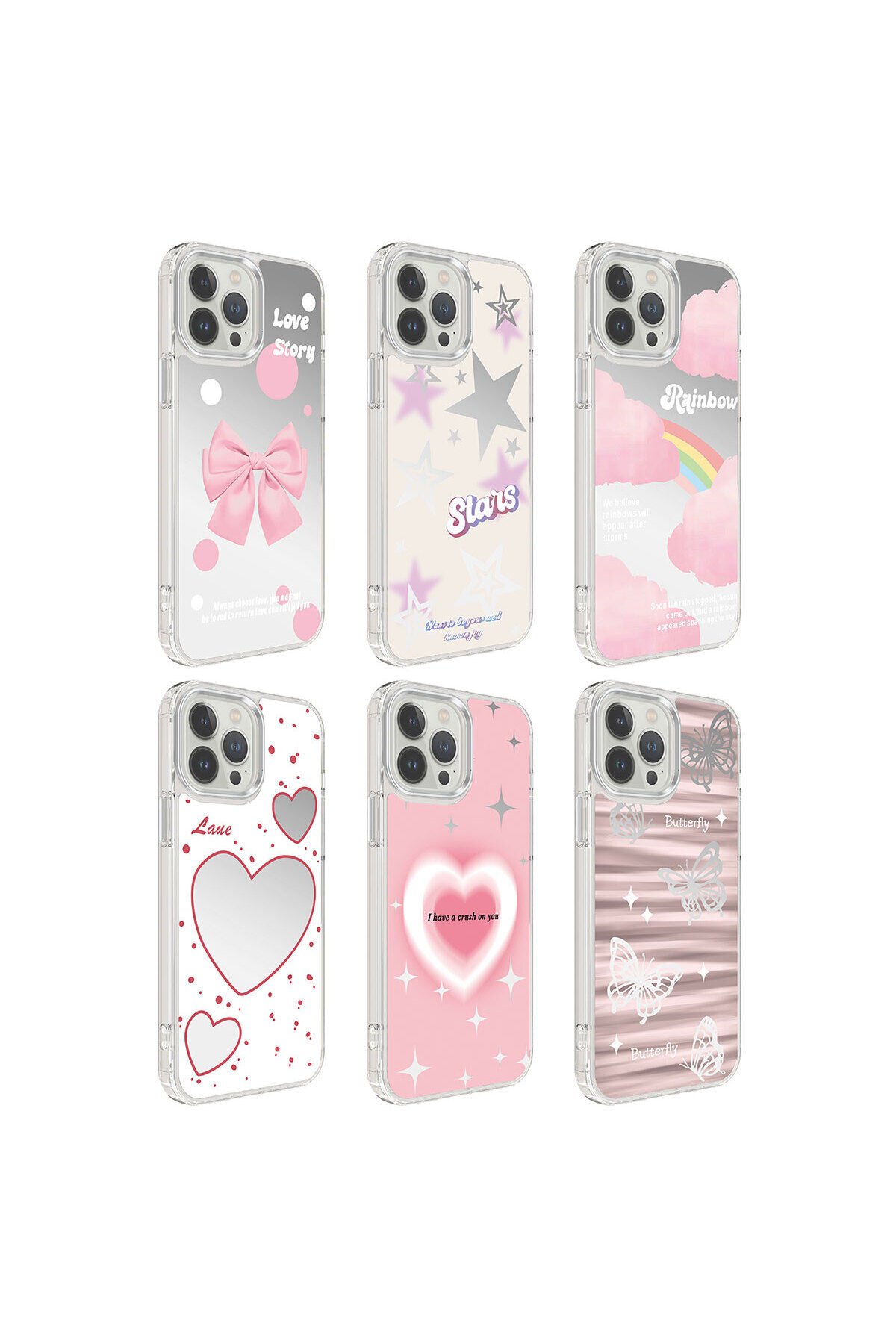 iPhone 13 Pro Max Uyumlu AiHTTgli Parlak Tasarımlı NXAR Mimbo Kılıf-NO3 No3