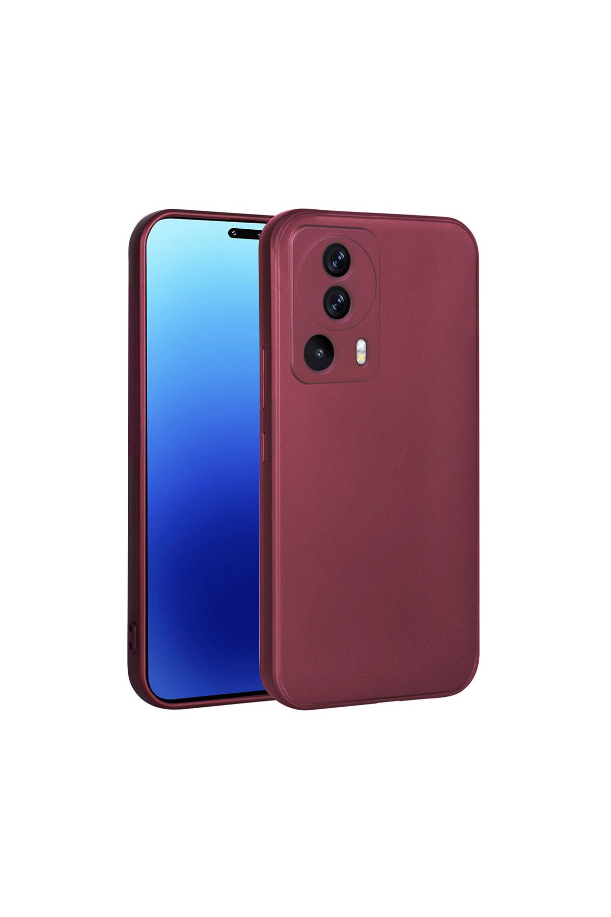 Mi 13 Lite Kılıf GZST Premier Silikon Kapak - Mürdüm Mürdüm