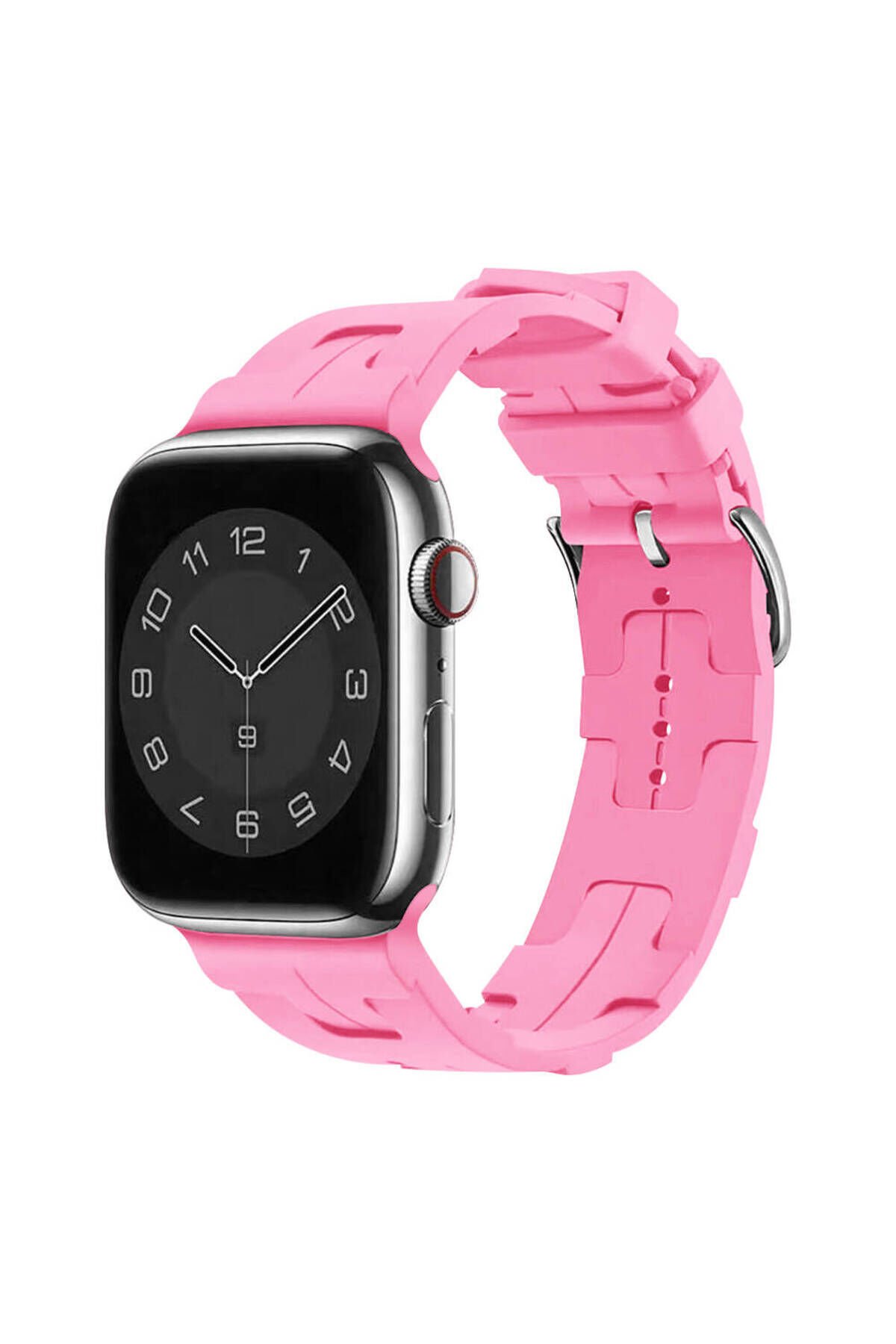 Watch 40mm KRD-92 Uyumlu BSAY Kordon-Siyah Pembe