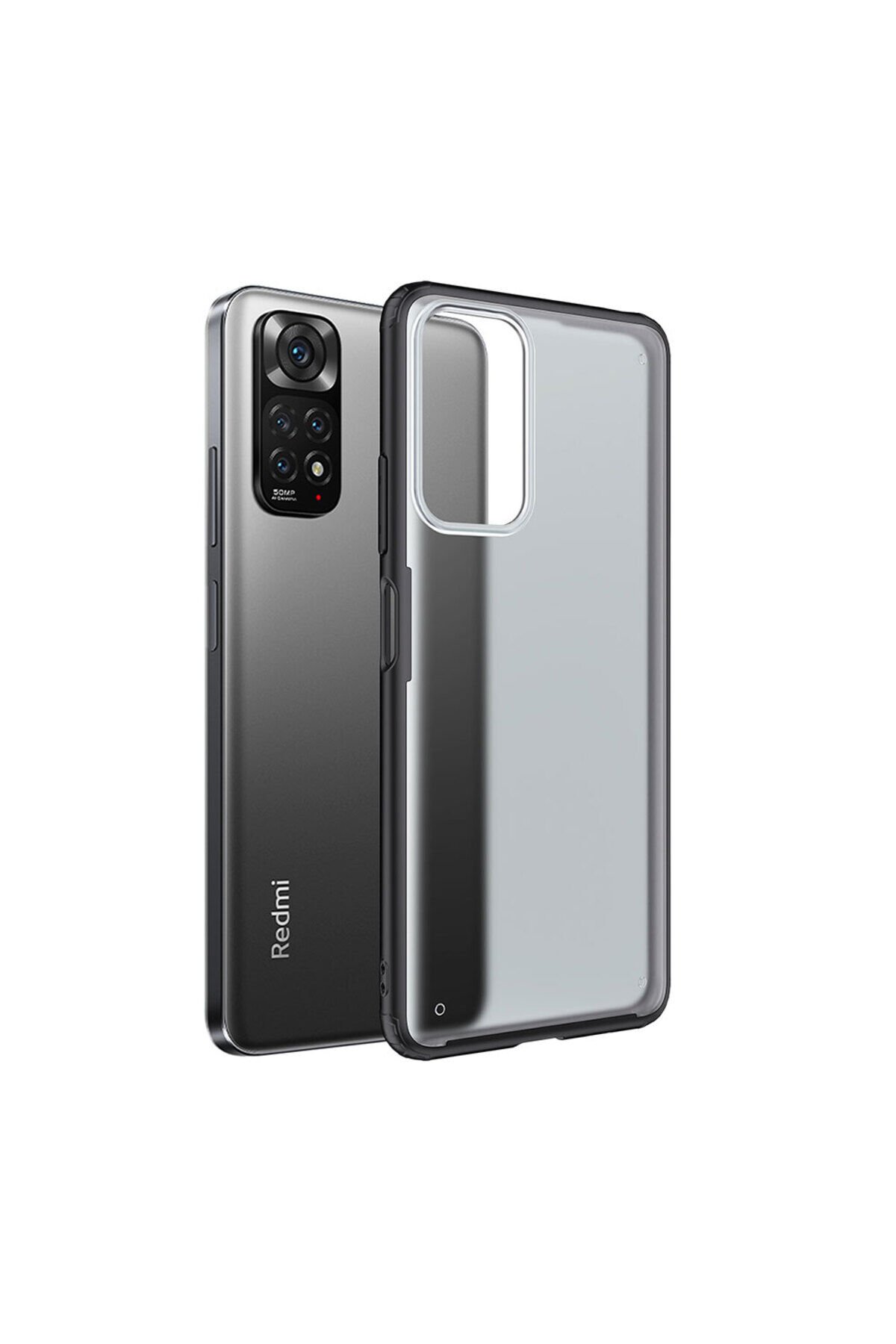 Redmi Note 11S Global Kılıf BSAY Volks Kapak - Lacivert Siyah