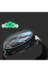 Galaxy Watch 6 Classic 43mm Sert PC Kasa ve Ekran Koruyucu SBT Watch Gard 29 - Beyaz Beyaz