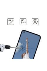 A92 Zore Kenarları Kırılmaya Dayanıklı Cam Ekran Koruyucu - Siyah