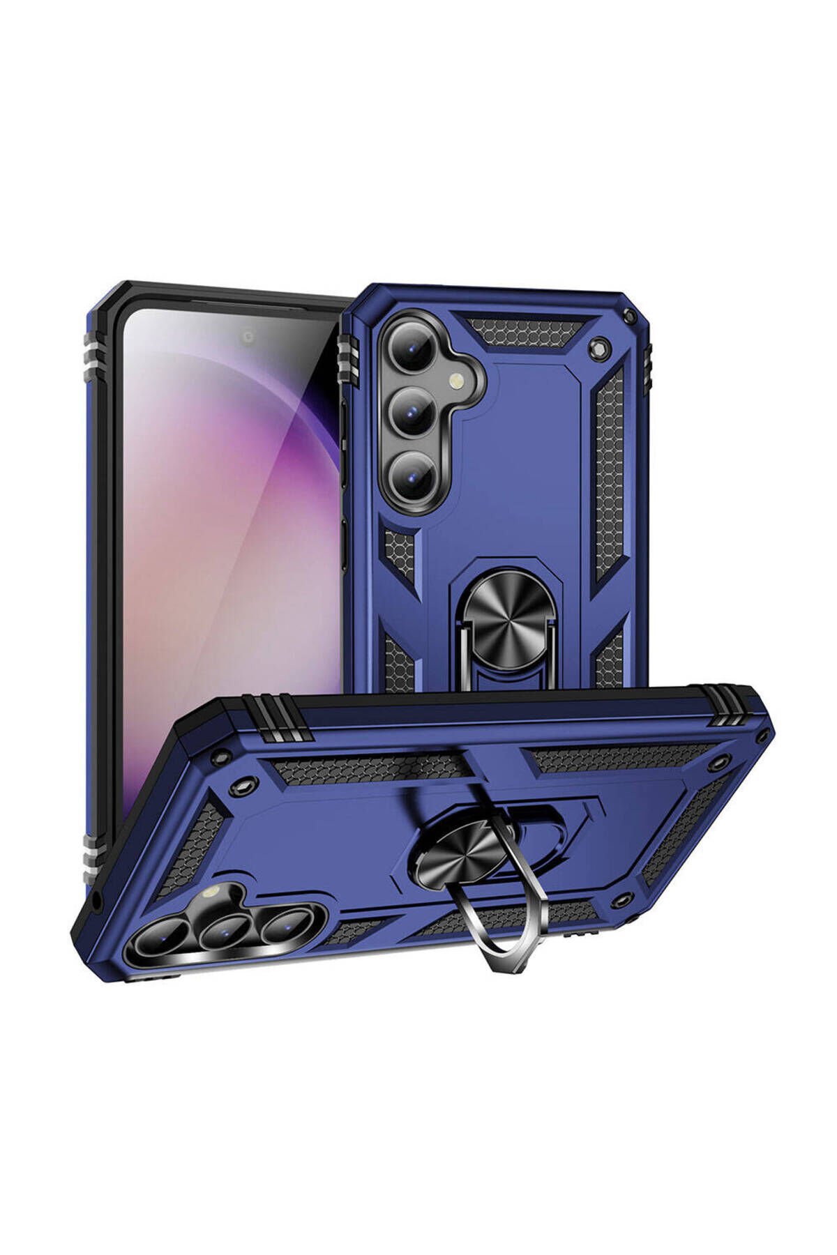 Galaxy S23 FE Uyumlu NXAR Vega Kılıf-Mavi Mavi