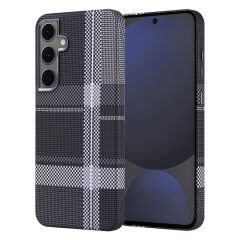 Galaxy S24 FE Kılıf M-safe Şarj Özellikli Karbon Fiber Görünümlü Zore Nekst Kılıf Yeşil