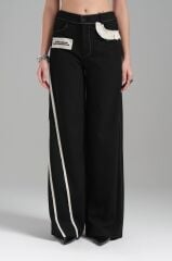 Özel Tasarım Pantolon Ceket Takım Siyah - M