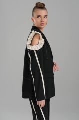 Özel Tasarım Pantolon Ceket Takım Siyah - S